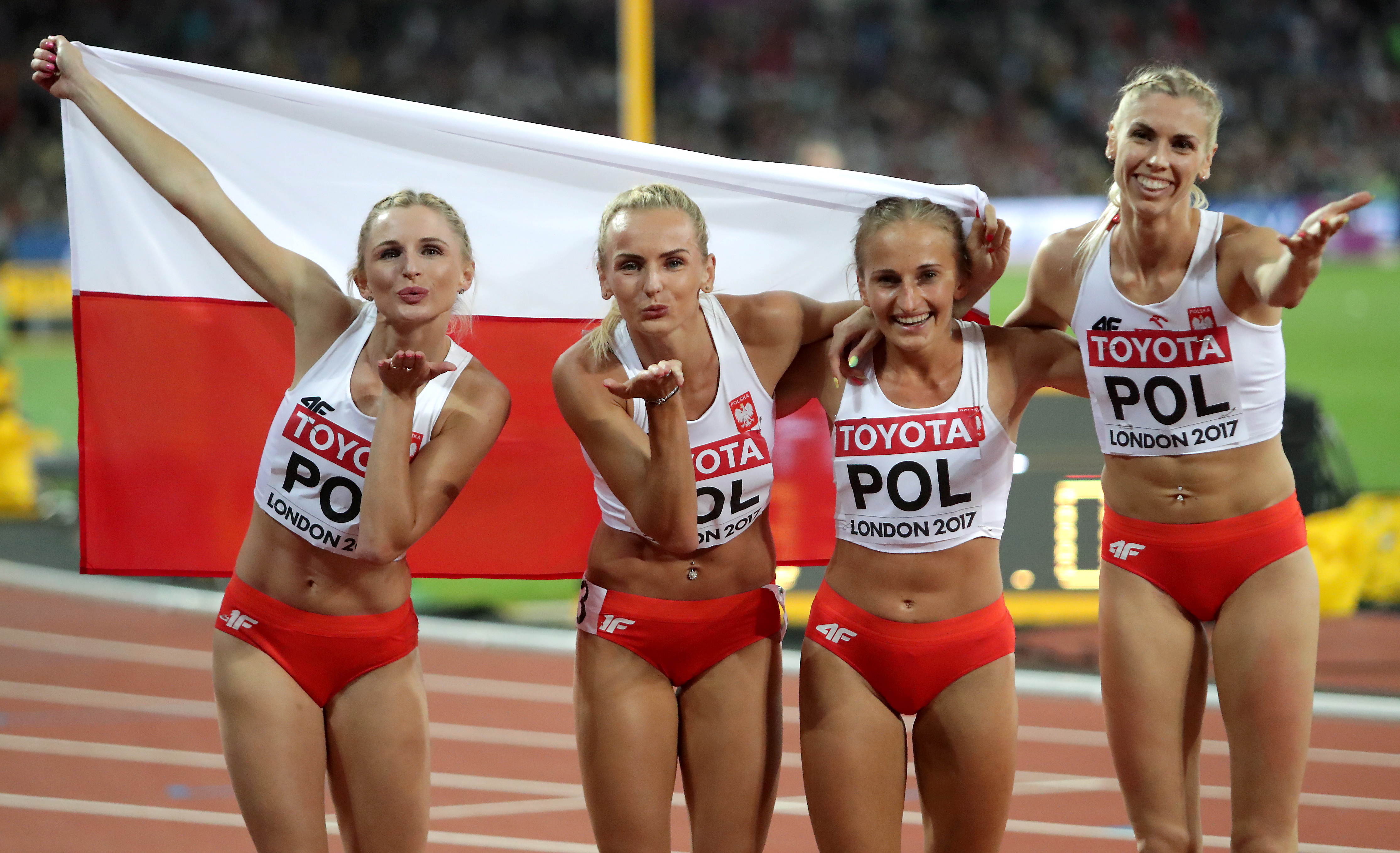 MŚ Londyn 2017: Polki z brązowym medalem w sztafecie 4x400 ...