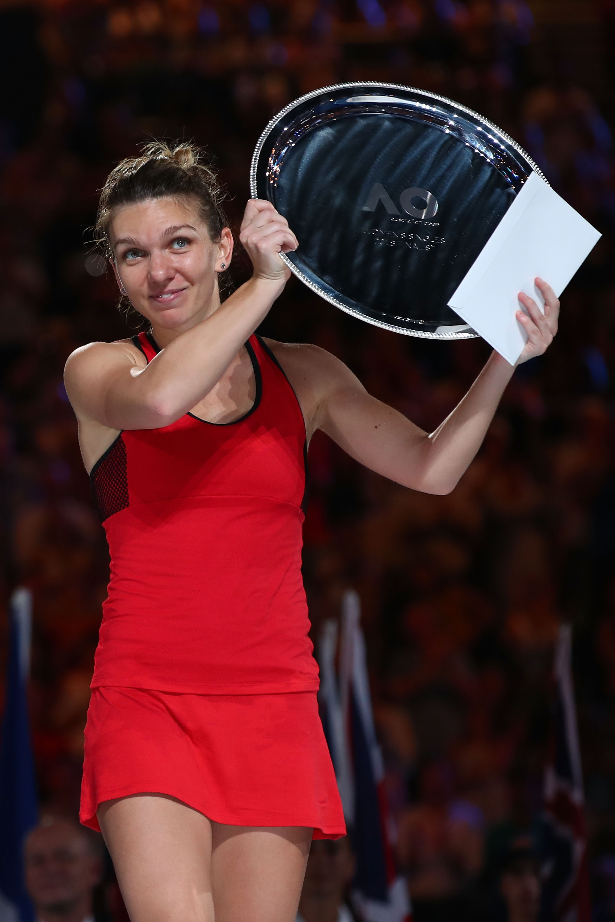 Simona Halep płakała, ale kończy Australian Open z uśmiechem. Do tytułu