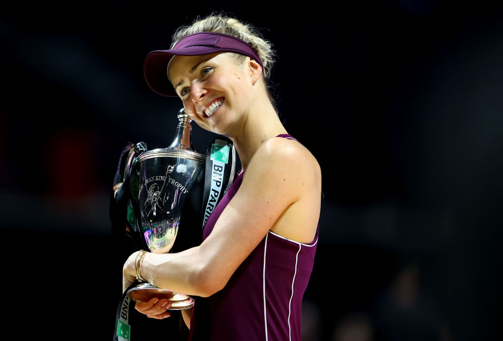 Elina Switolina szczęśliwa po triumfie w Mistrzostwach WTA ...