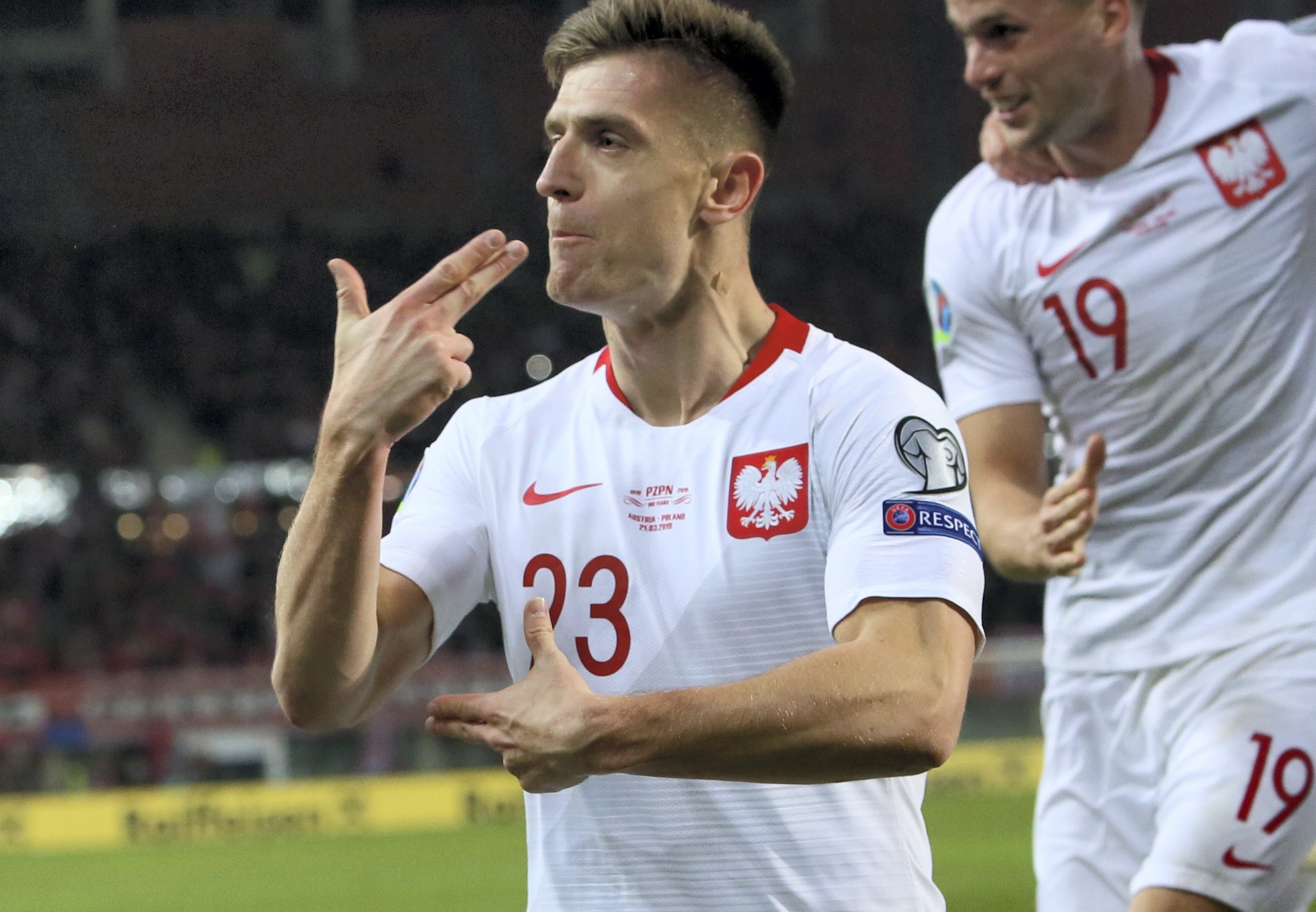 El. Euro 2020. Austria - Polska. Krzysztof Piątek ...